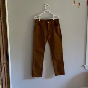 Levi Waterless Chocolate Brown Jeans 32x30